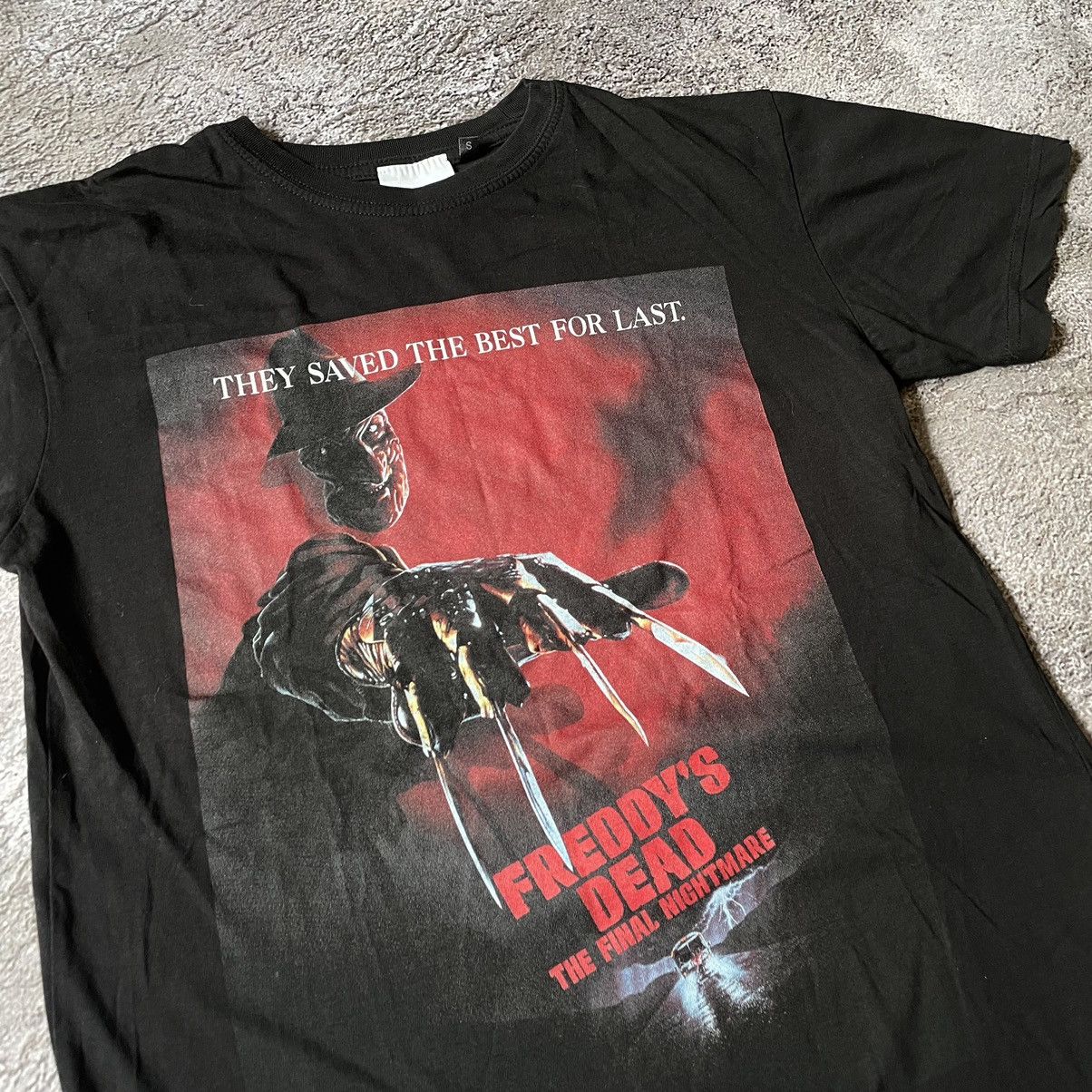 Vintage Vintage Y2K Freddy Krueger Graphic Tee Thrashed Grunge S Size US S / EU 44-46 / 1 - 6 Thumbnail