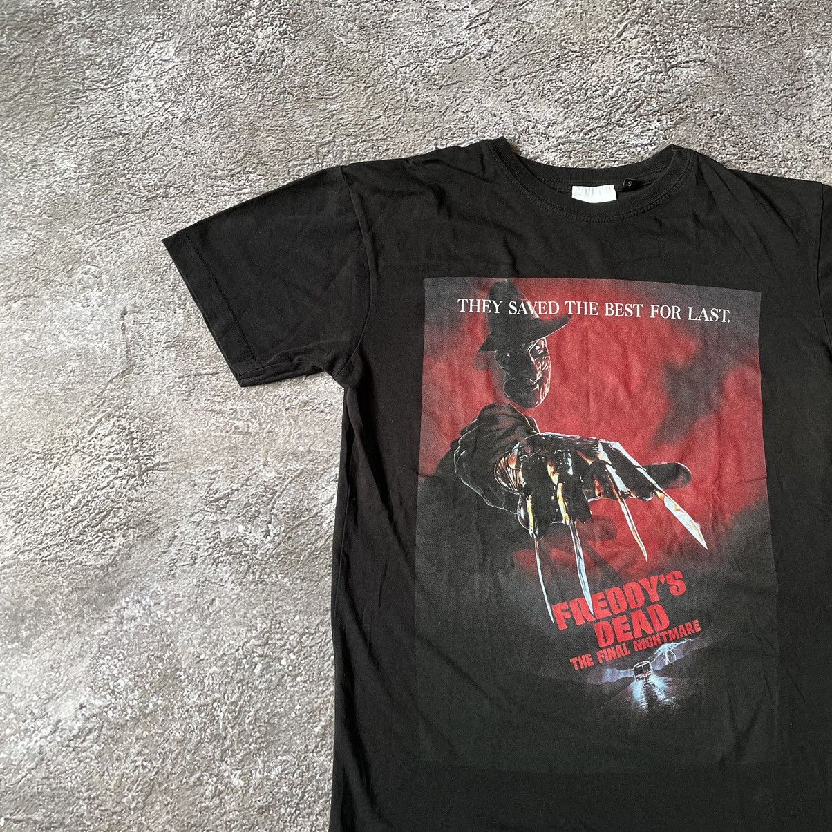 Vintage Vintage Y2K Freddy Krueger Graphic Tee Thrashed Grunge S Size US S / EU 44-46 / 1 - 4 Thumbnail