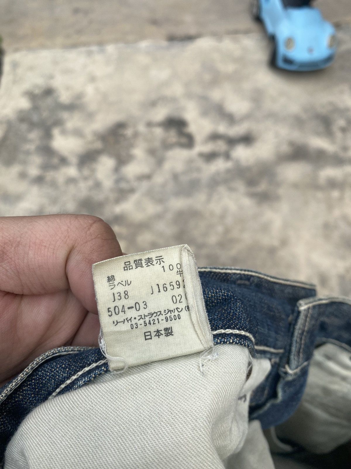 Levi's Vintage Levis 504 Distressed Pant Size US 29 - 6 Thumbnail