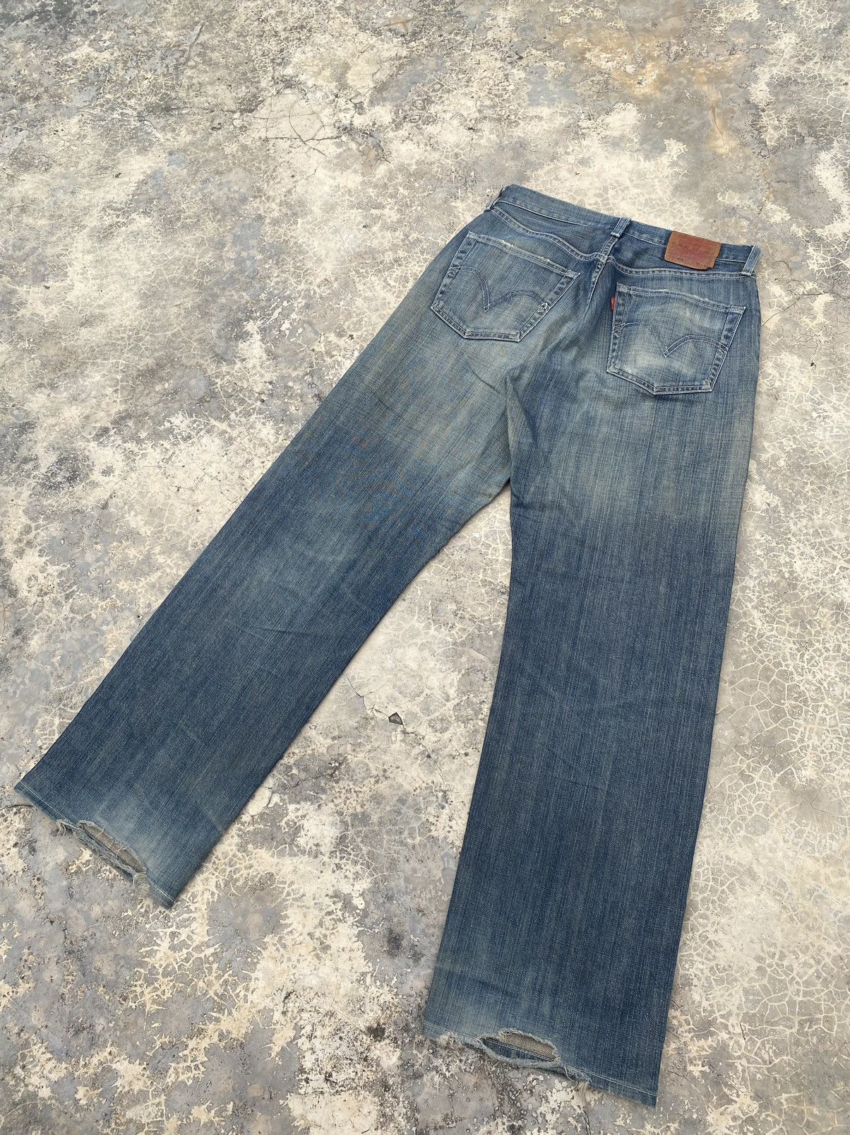 Levi's Vintage Levis 504 Distressed Pant Size US 29 - 2 Thumbnail