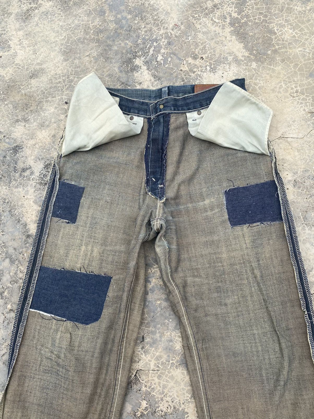 Levi's Vintage Levis 504 Distressed Pant Size US 29 - 8 Thumbnail