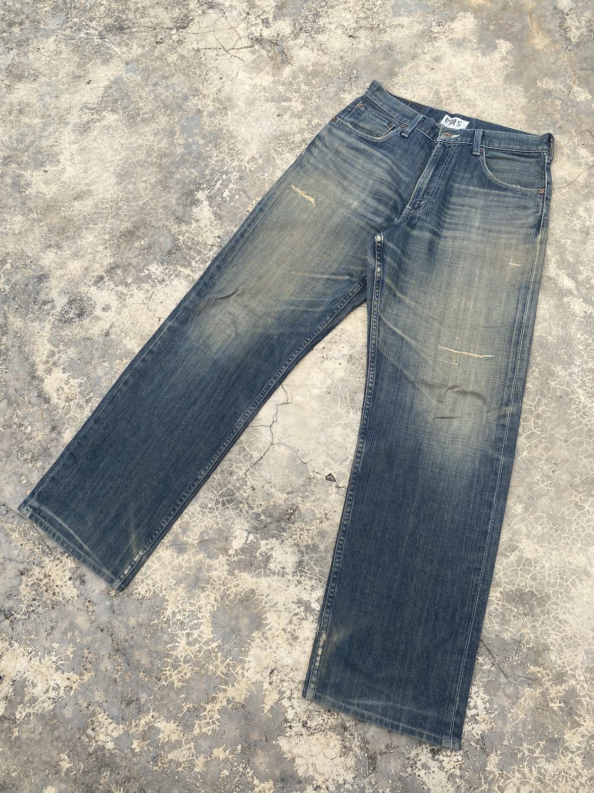 Levi's Vintage Levis 504 Distressed Pant Size US 29 - 1 Thumbnail