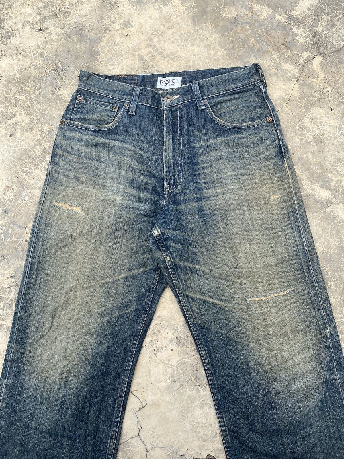 Levi's Vintage Levis 504 Distressed Pant Size US 29 - 3 Thumbnail