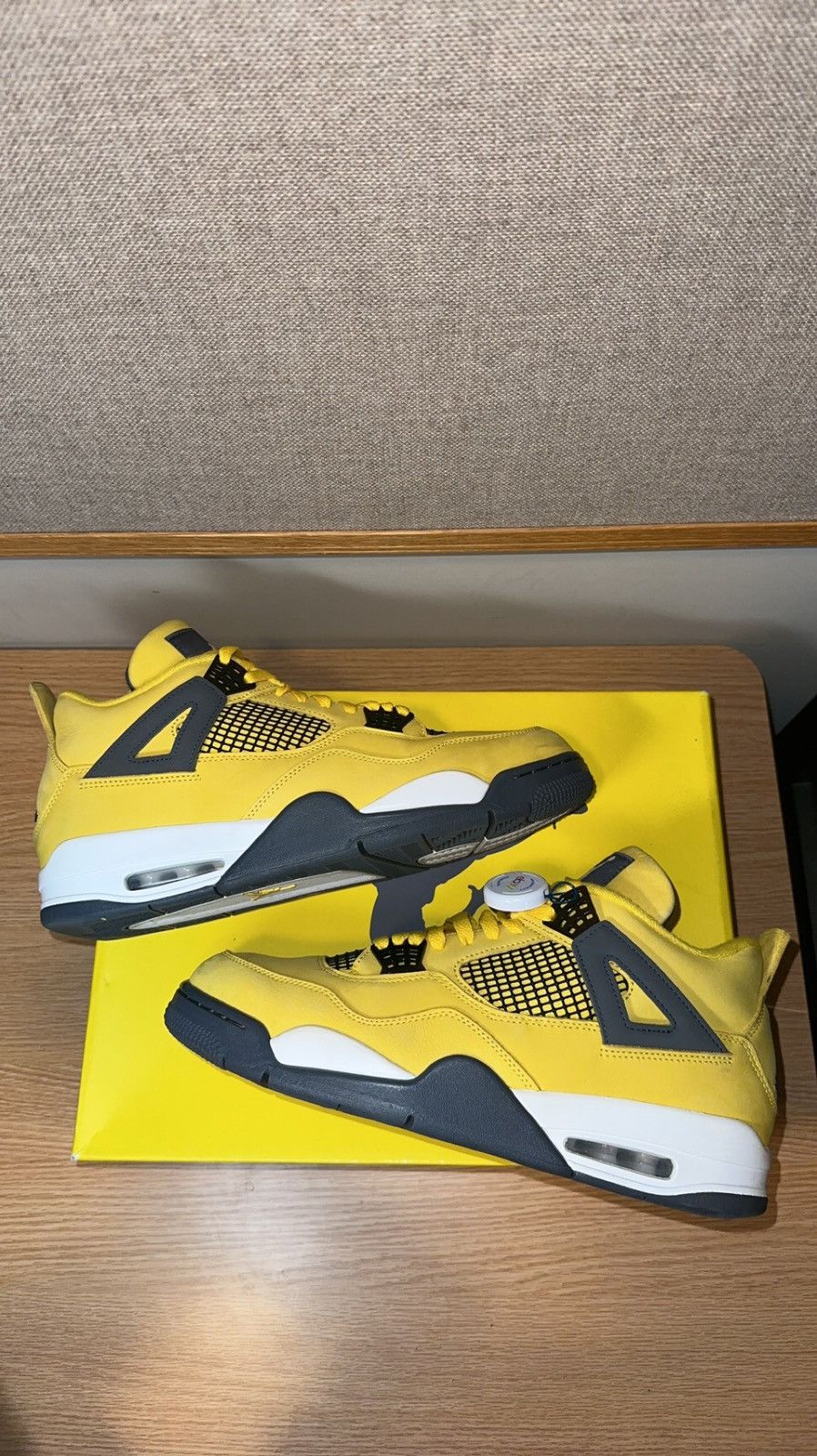 Jordan Brand × Nike Lightning Jordan 4 Size US 12 / EU 45 - 1 Thumbnail