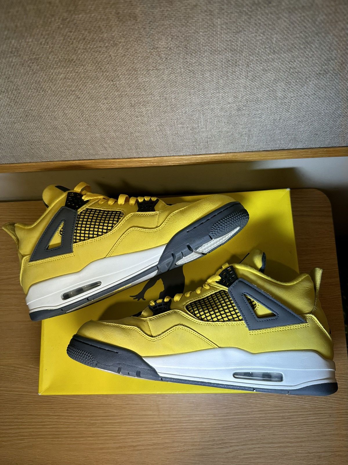 Jordan Brand × Nike Lightning Jordan 4 Size US 12 / EU 45 - 2 Thumbnail