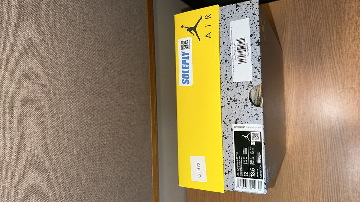 Jordan Brand × Nike Lightning Jordan 4 Size US 12 / EU 45 - 6 Thumbnail