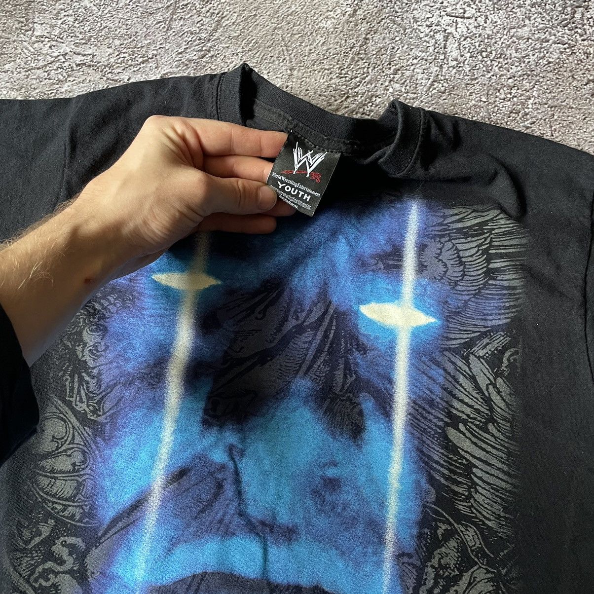Vintage Vintage Y2K Graphic Tee Horror Undertaker Dark Grunge XS Size US XS / EU 42 / 0 - 6 Thumbnail