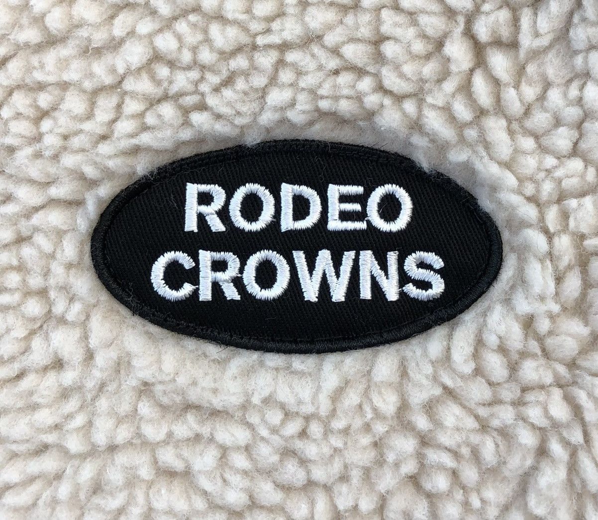 Japanese Brand Rodeo Crowns Fleece Deep Pile Bomber Jacket Size US M / EU 48-50 / 2 - 10 Thumbnail