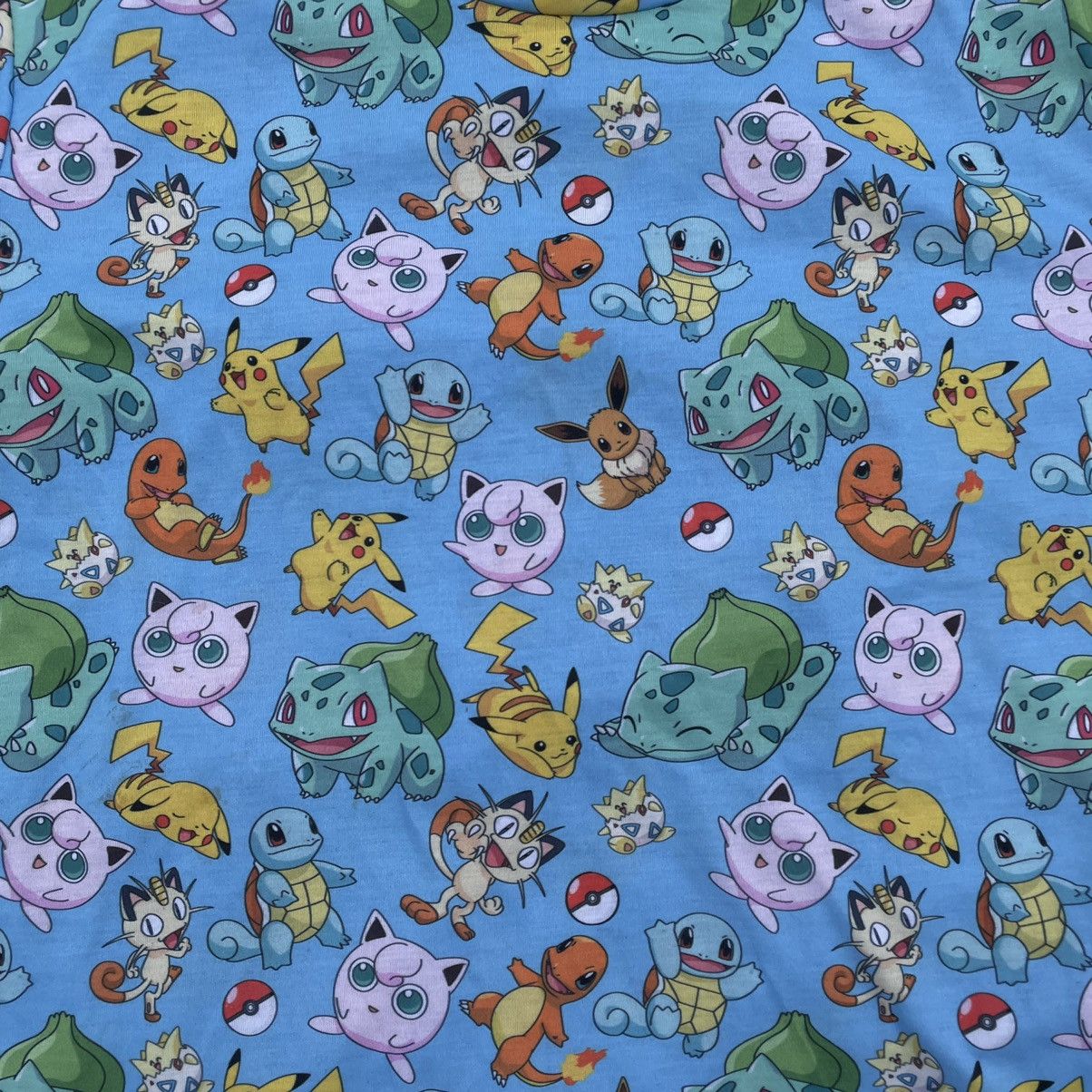 Vintage Vintage Y2K Pokemon All Over Print Graphic Tee Rave Faded XL Size US XL / EU 56 / 4 - 4 Thumbnail