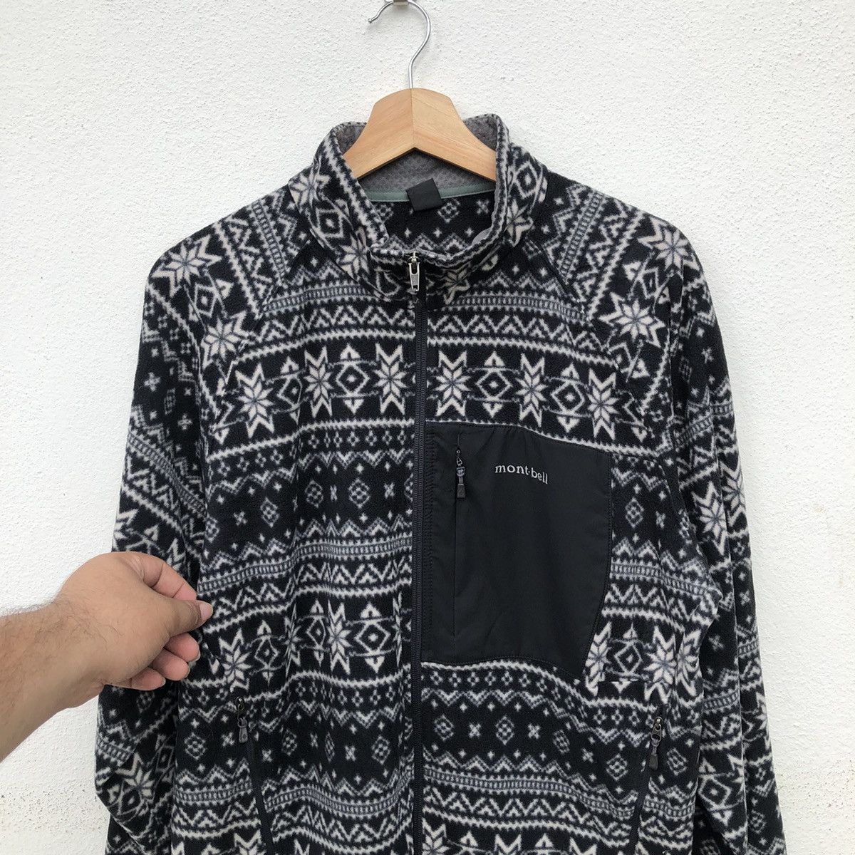 Japanese Brand ULTIMATE NAVAJO BLACK MONTBELL CLIMAPLUS JACKET Size US XL / EU 56 / 4 - 3 Thumbnail