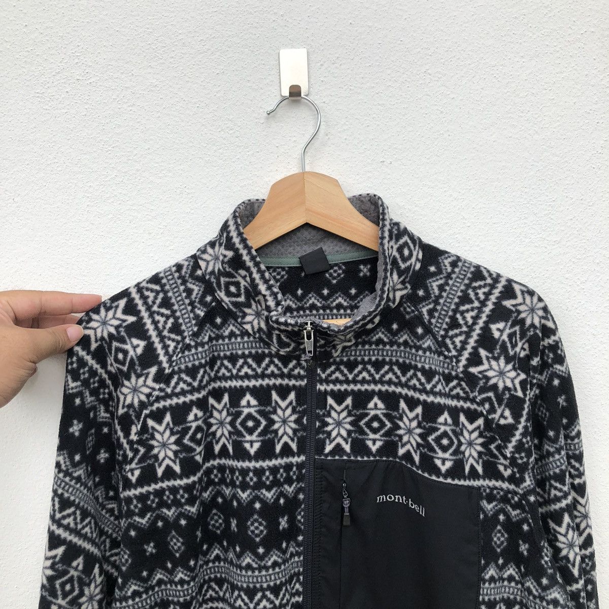 Japanese Brand ULTIMATE NAVAJO BLACK MONTBELL CLIMAPLUS JACKET Size US XL / EU 56 / 4 - 4 Thumbnail
