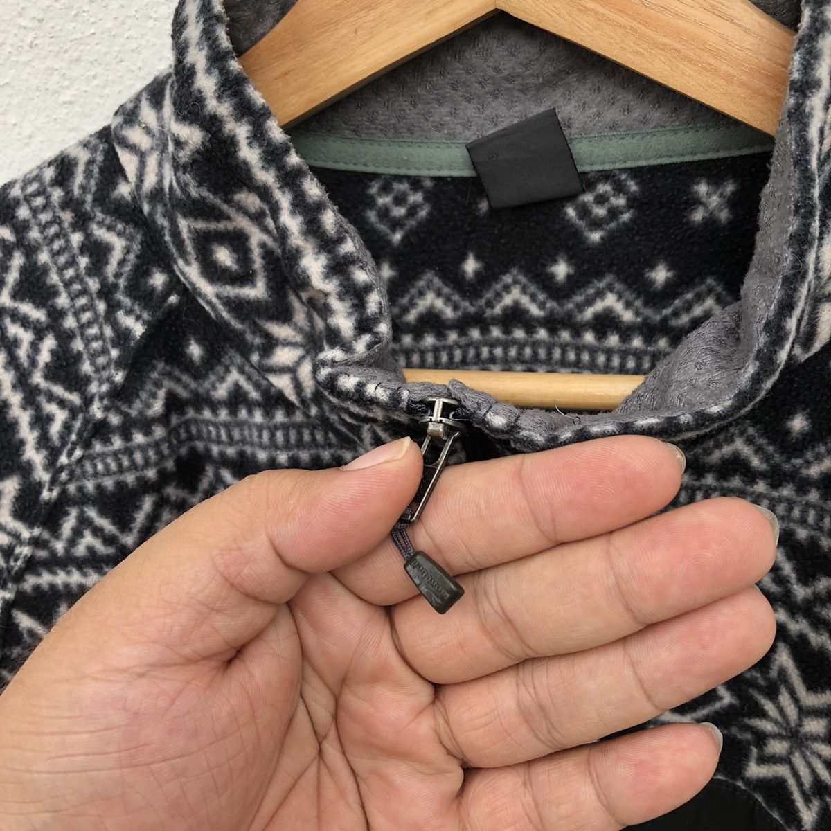 Japanese Brand ULTIMATE NAVAJO BLACK MONTBELL CLIMAPLUS JACKET Size US XL / EU 56 / 4 - 6 Thumbnail
