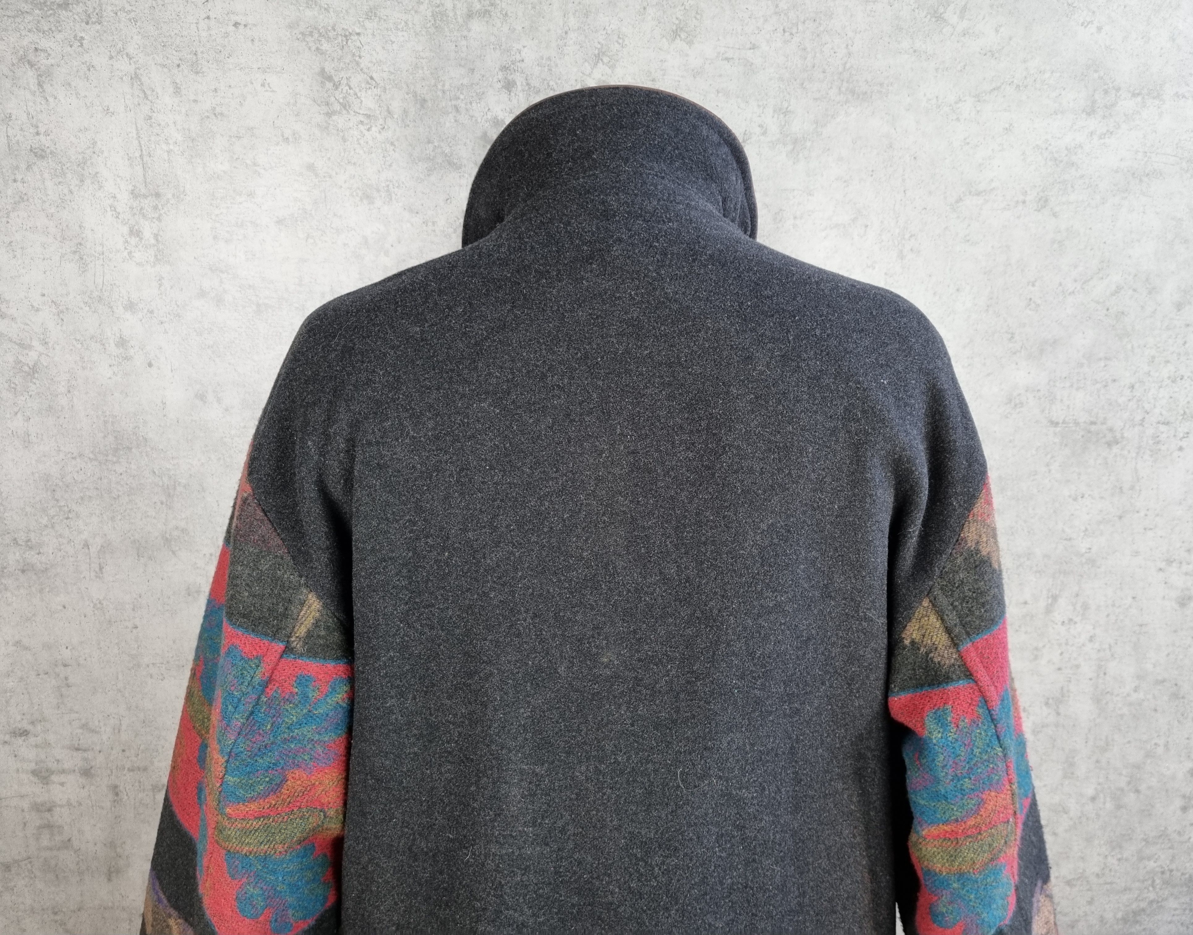 Native × Vintage 70s Hunting Wool Duck Oak Motifs Coat Pendleton Style Size US L / EU 52-54 / 3 - 20 Thumbnail