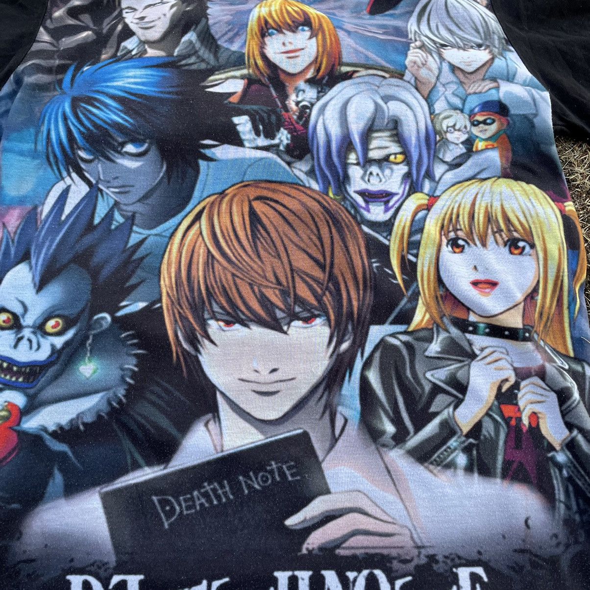 Anime Vintage Y2K Dead Note Anima Cartoon Network Art Streetwear Size US S / EU 44-46 / 1 - 4 Thumbnail
