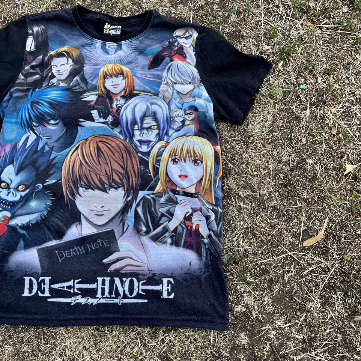 Anime Vintage Y2K Dead Note Anima Cartoon Network Art Streetwear Size US S / EU 44-46 / 1 - 2 Thumbnail