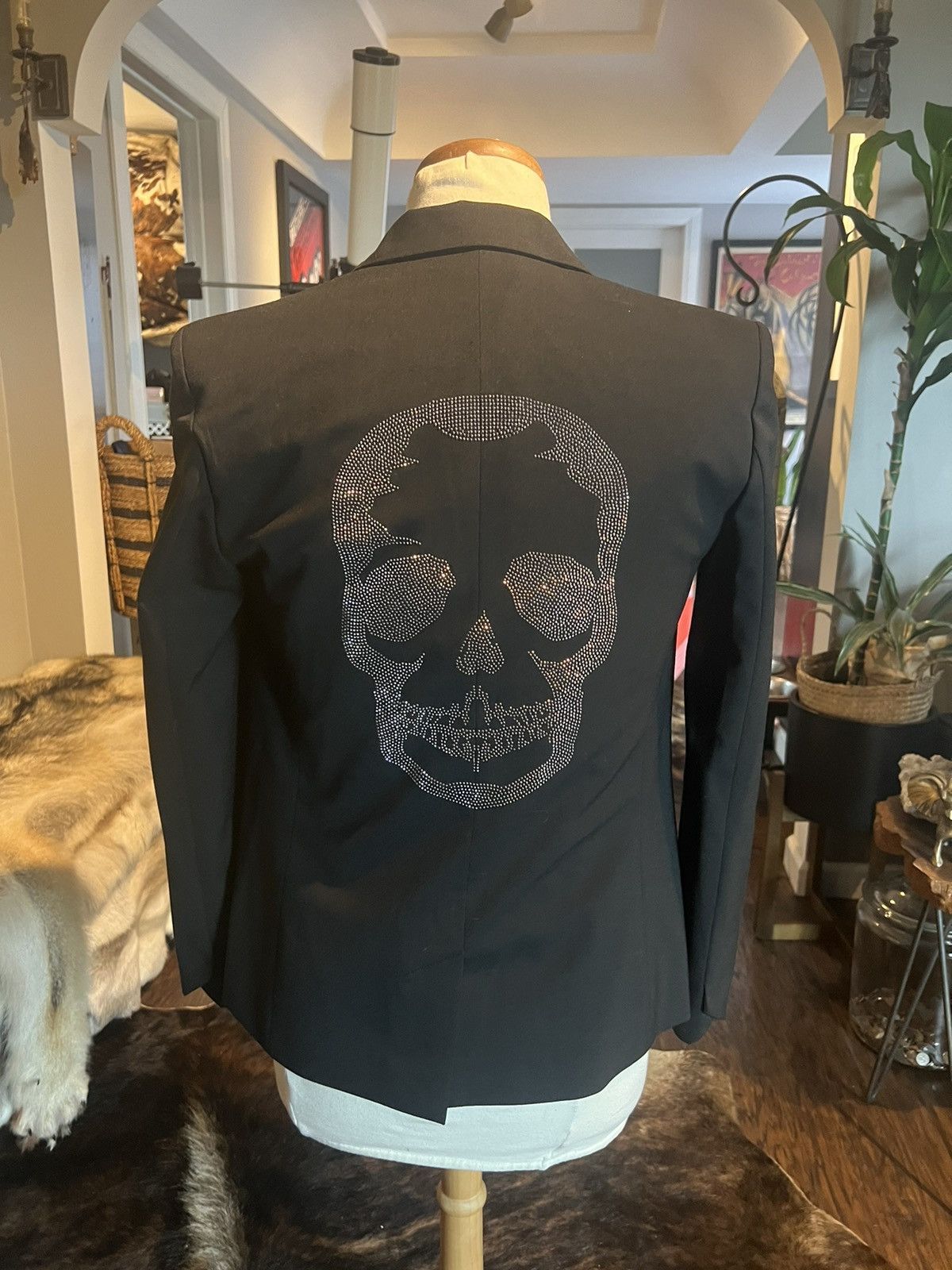 【新発売】 Voltaire & Zadig Zadig US M 38EU, Blazer, Skull Voltaire & ジャケット・アウター
