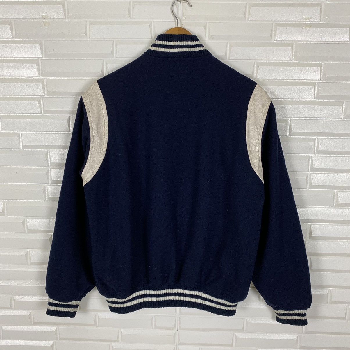 Japanese Brand JAC CASUAL WOOL VARSITY INSPIRE TEDDY JACKET Size US M / EU 48-50 / 2 - 2 Thumbnail