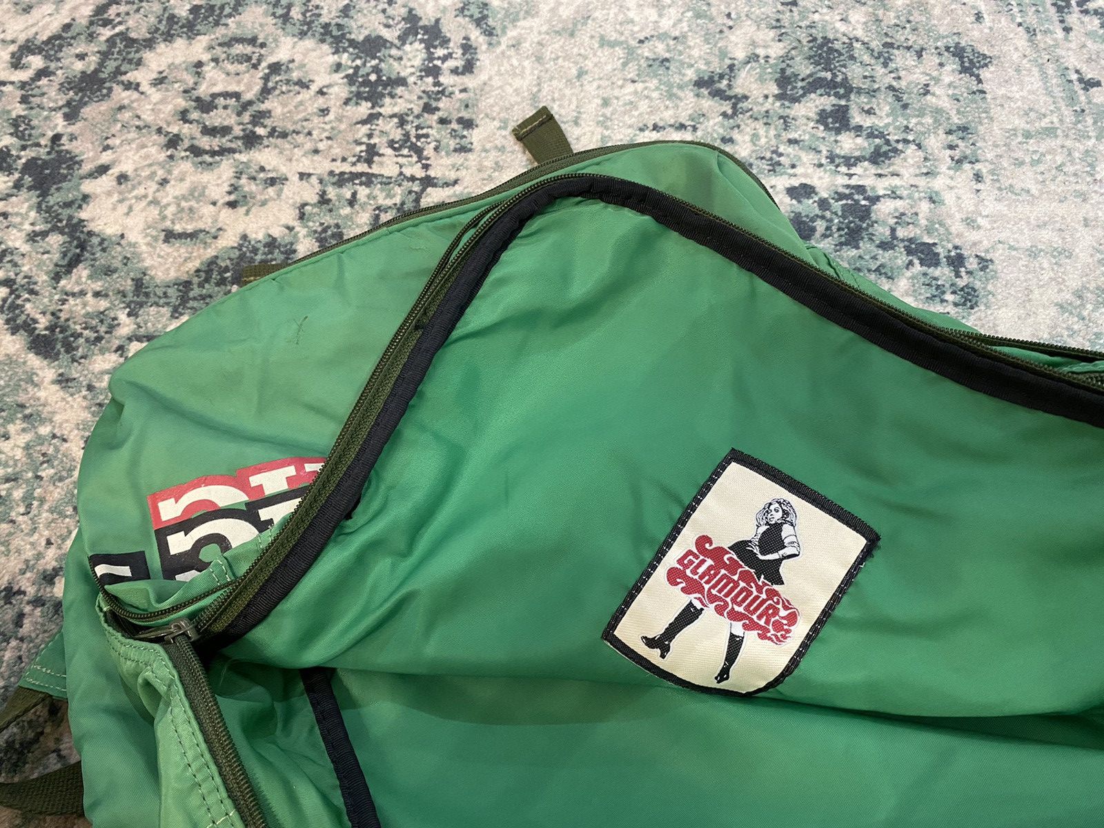 Hysteric Glamour Vintage Travel Army Style Backpack