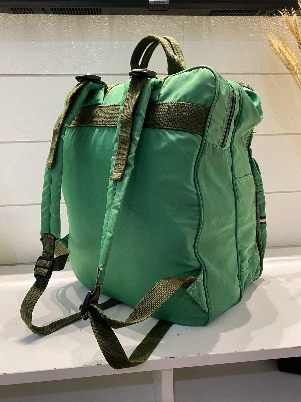 Hysteric Glamour Vintage Travel Army Style Backpack
