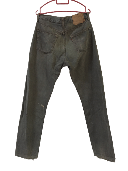 Levi's Vintage 90s Levis 501 Paint Splatter Women Jeans Size 30" / US 8 / IT 44 - 8 Thumbnail