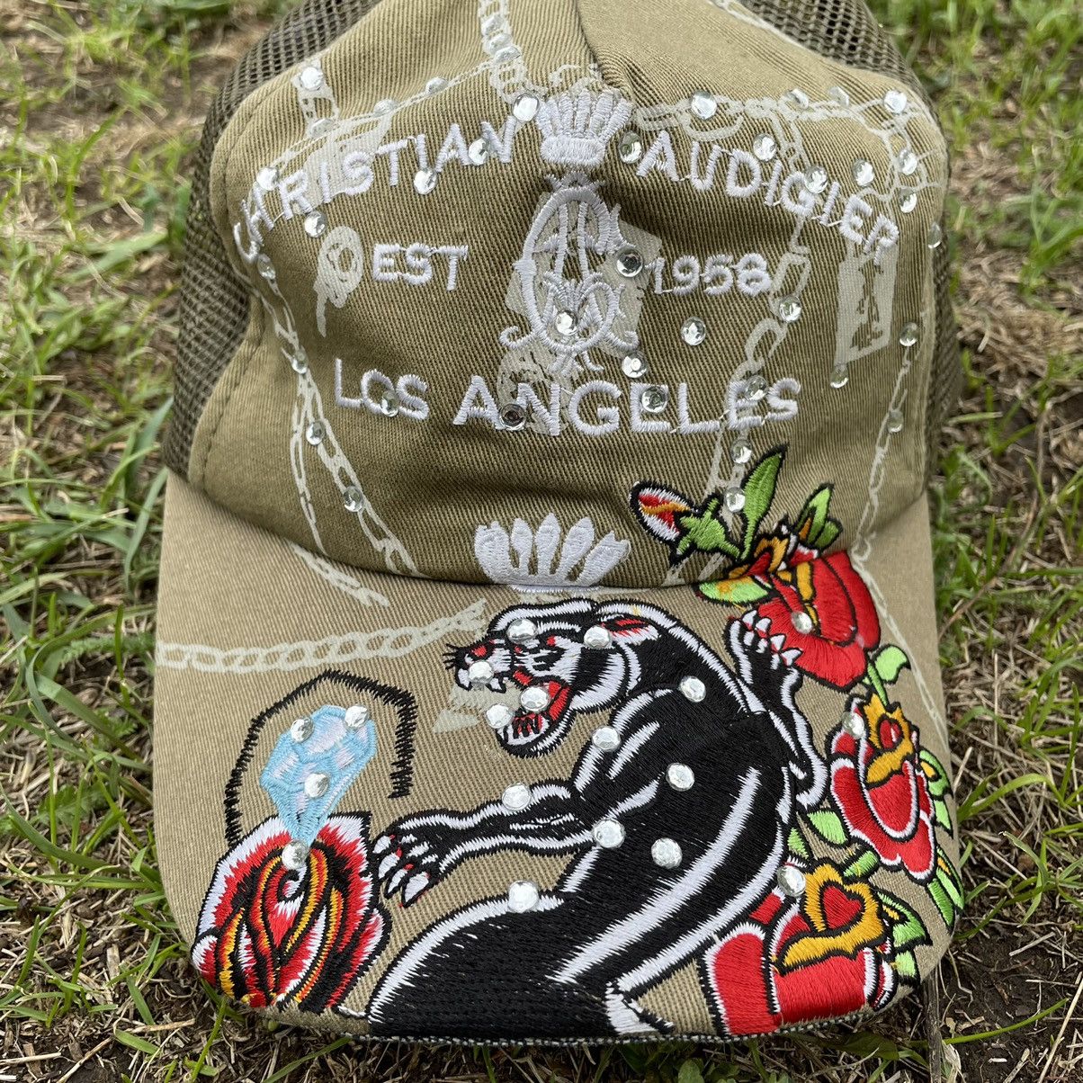 Vintage Vintage Y2K Ed Hardy Cristian Audigier Streetwear Cap OS Size ONE SIZE - 4 Thumbnail