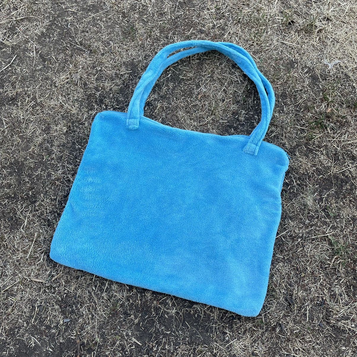 Vintage Vintage 90s Mohair Teddy Shopper Baggy Streetwear Graphic OS Size ONE SIZE - 3 Thumbnail