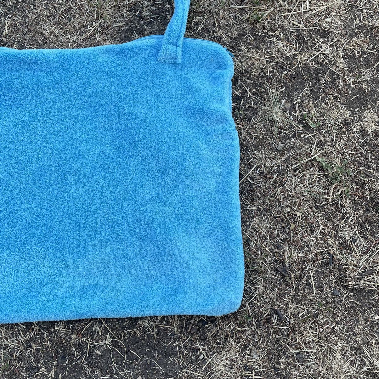 Vintage Vintage 90s Mohair Teddy Shopper Baggy Streetwear Graphic OS Size ONE SIZE - 2 Thumbnail