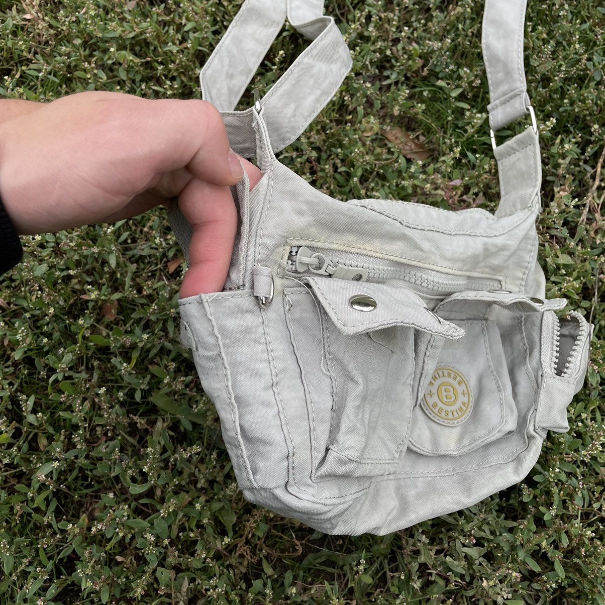 Vintage Vintage Y2K Nylon Crossbody Shoulder Bag Multiple Pockets OS Size ONE SIZE - 5 Thumbnail