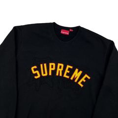 Supreme Kanji Logo Crewneck Grailed