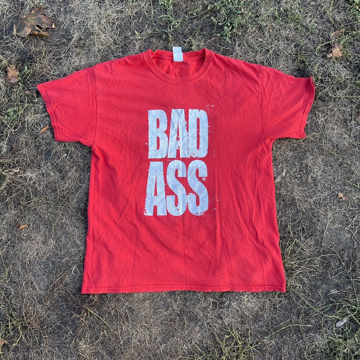 Vintage Vintage Y2K Sun Faded Graphic Tee Bad Ass Humor Skate Boxy M Size US M / EU 48-50 / 2 - 1 Thumbnail