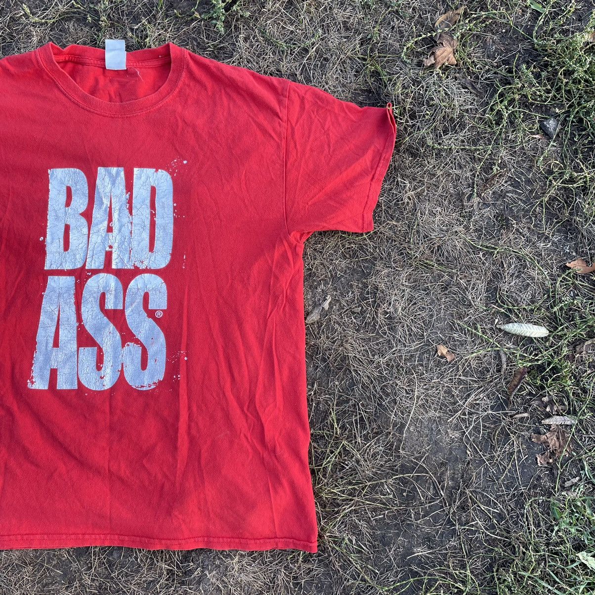Vintage Vintage Y2K Sun Faded Graphic Tee Bad Ass Humor Skate Boxy M Size US M / EU 48-50 / 2 - 2 Thumbnail