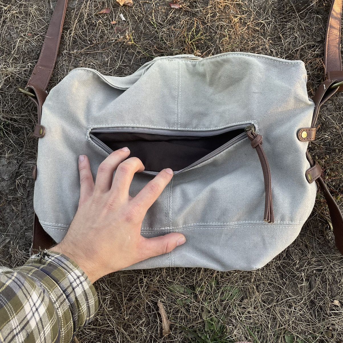 Vintage Vintage Y2K Crossbody Bag Streetwear Gorpcore Boxy Baggy OS Size ONE SIZE - 9 Thumbnail
