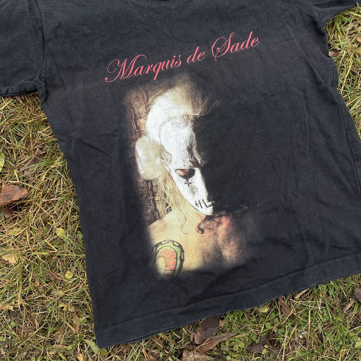 Vintage Vintage 90s Grunge Graphic Tee Sun Faded Horror Dark Baggy L Size L / US 10 / IT 46 - 4 Thumbnail