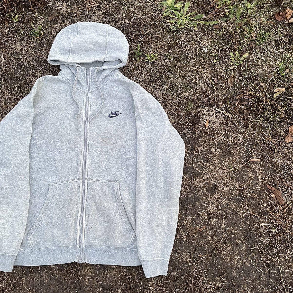Vintage Vintage Nike Faded Hoodie Swoosh Logo Streetwear Y2K Baggy M Size US M / EU 48-50 / 2 - 2 Thumbnail