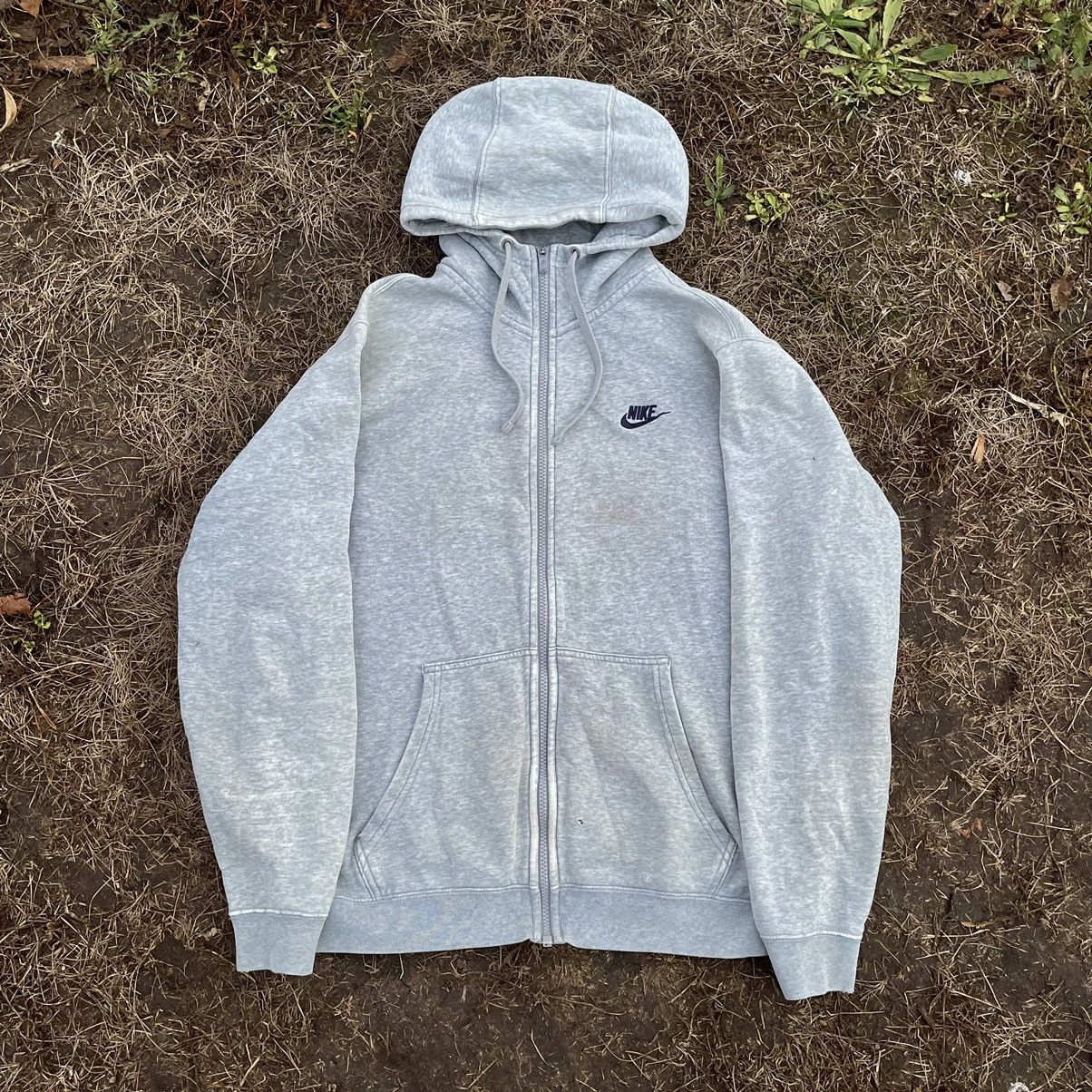 Vintage Vintage Nike Faded Hoodie Swoosh Logo Streetwear Y2K Baggy M Size US M / EU 48-50 / 2 - 1 Thumbnail
