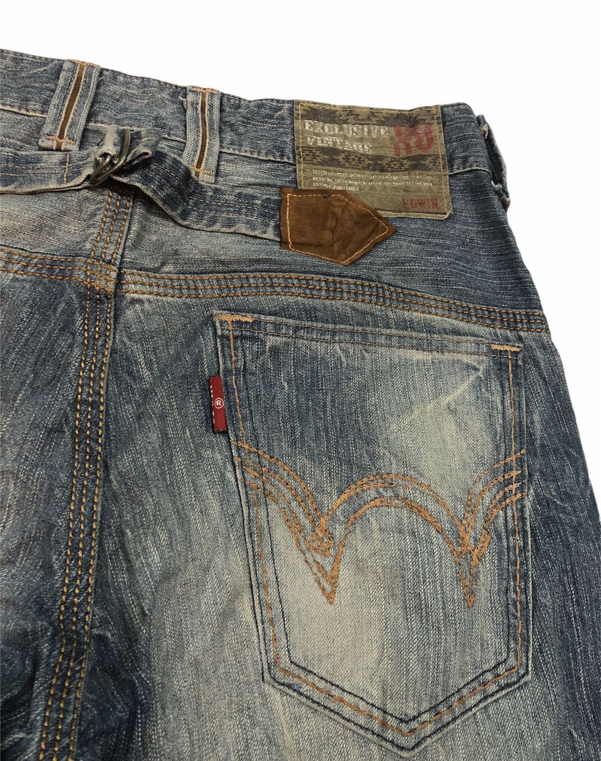 Edwin Edwin Buckle Custom Made Japanese Brand Denim Size US 36 / EU 52 - 6 Thumbnail