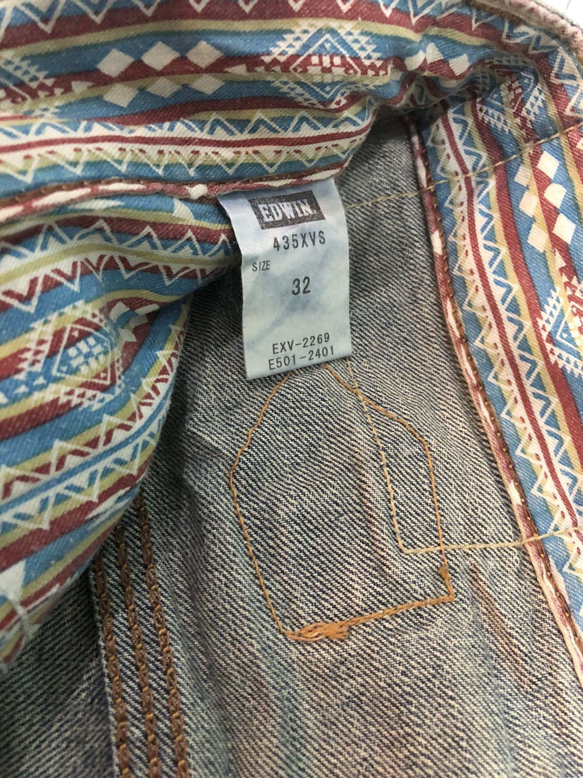 Edwin Edwin Buckle Custom Made Japanese Brand Denim Size US 36 / EU 52 - 5 Thumbnail