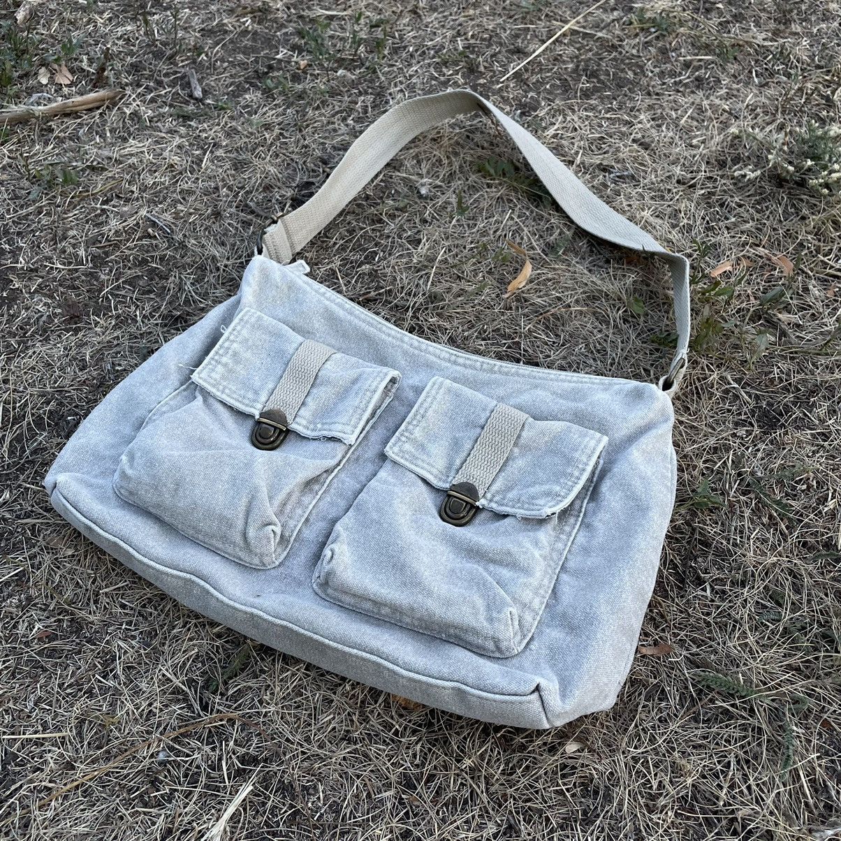Vintage Vintage Y2K Utility Crossbody Bag Streetwear Pockets Boxy OS Size ONE SIZE - 2 Thumbnail