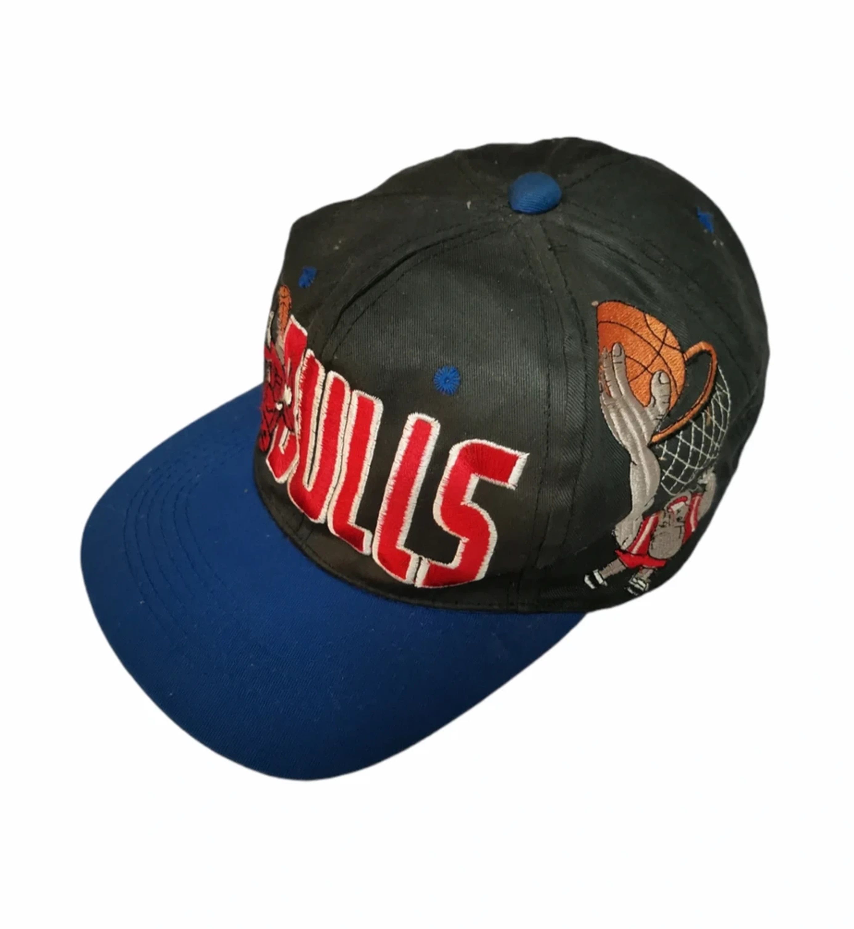 Jordan Brand Vintage Chicago Bull Micheal Jordan Slam Dunk Hat Rare Size ONE SIZE - 2 Thumbnail