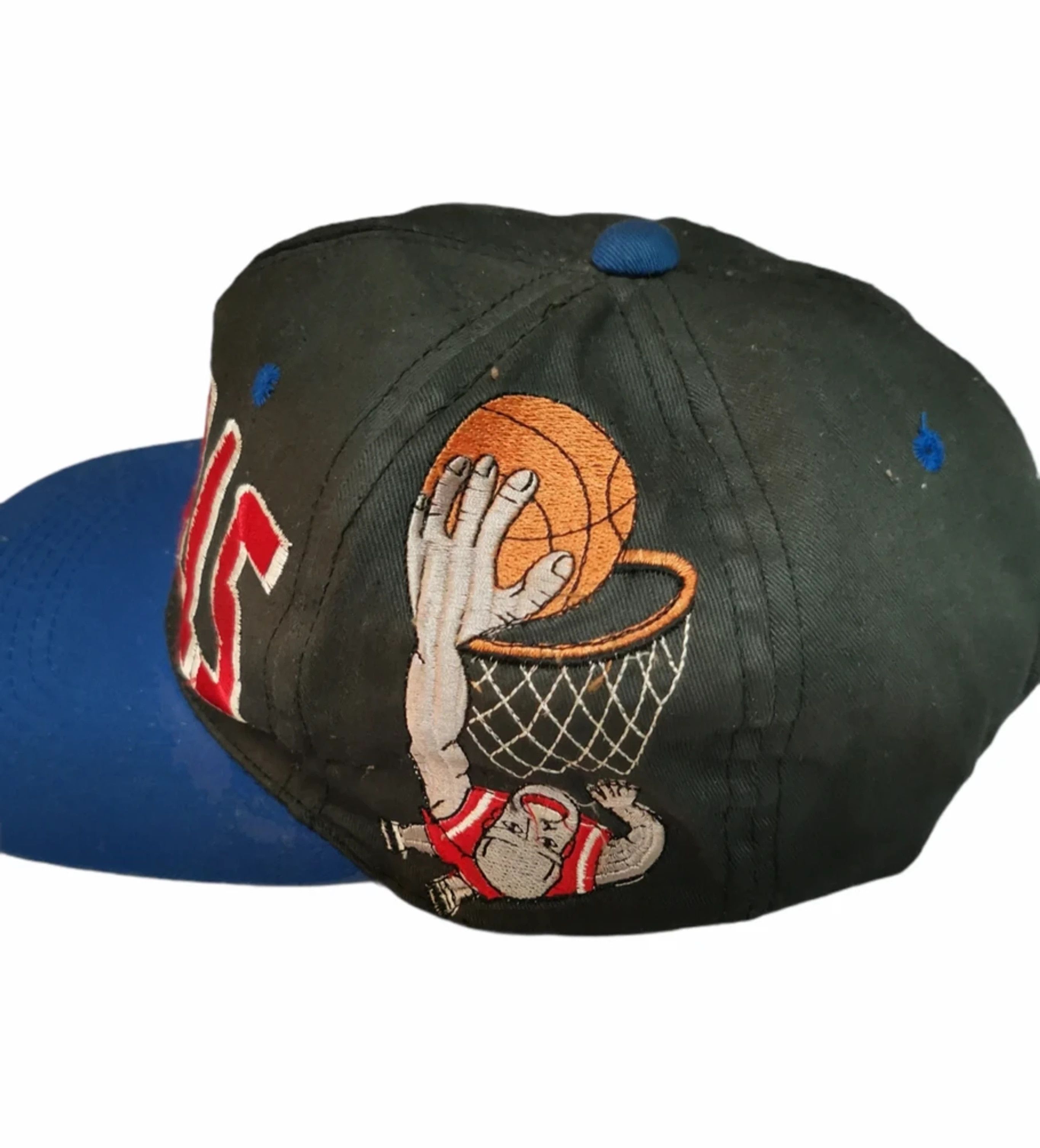 Jordan Brand Vintage Chicago Bull Micheal Jordan Slam Dunk Hat Rare Size ONE SIZE - 3 Thumbnail