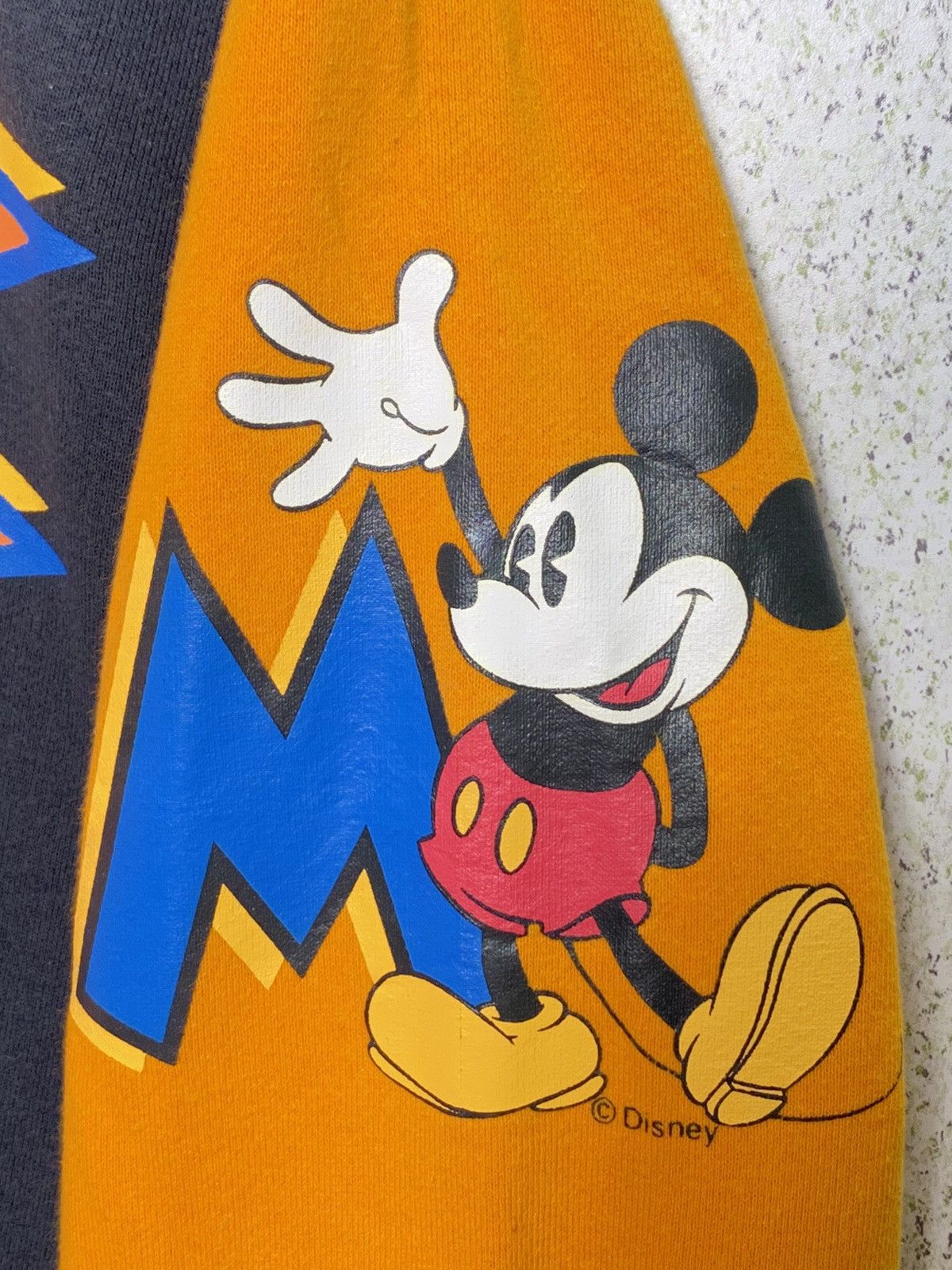 Cartoon Network × Disney × Mickey Mouse Vintage Mickey Mouse Overprinted Crewneck Size US L / EU 52-54 / 3 - 4 Thumbnail