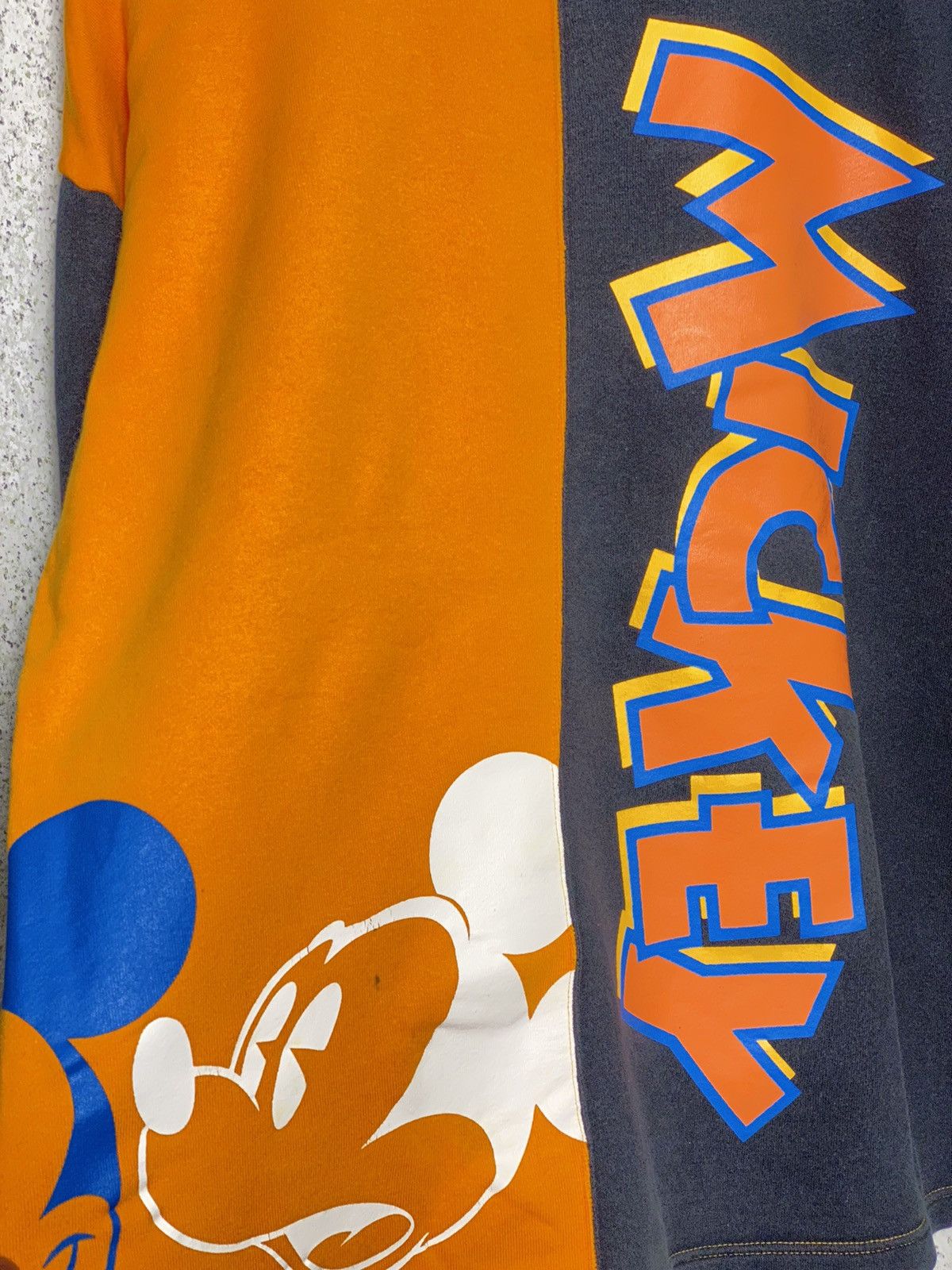Cartoon Network × Disney × Mickey Mouse Vintage Mickey Mouse Overprinted Crewneck Size US L / EU 52-54 / 3 - 3 Thumbnail