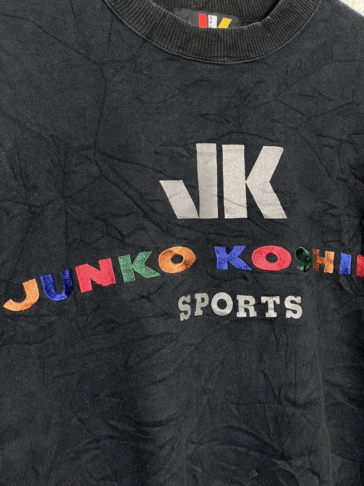 Hiroko Koshino Homme × Japanese Brand × Junko Shimada Junko Koshino Sport Embroidered Crewneck Size US M / EU 48-50 / 2 - 3 Thumbnail