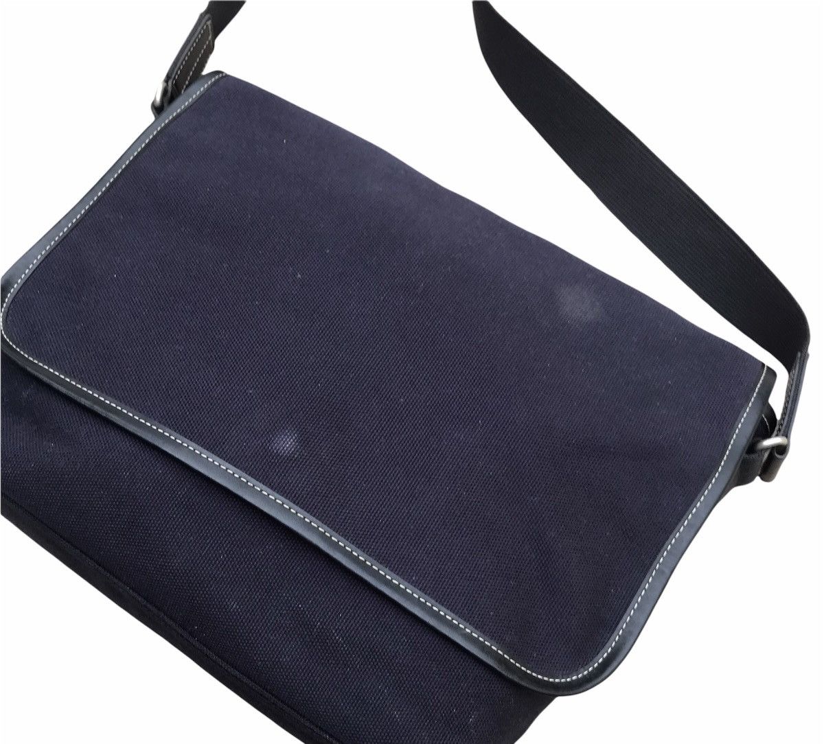 Designer × agnes b. Agnes B Archival Cotton Blend Messenger Bag Size ONE SIZE - 2 Thumbnail