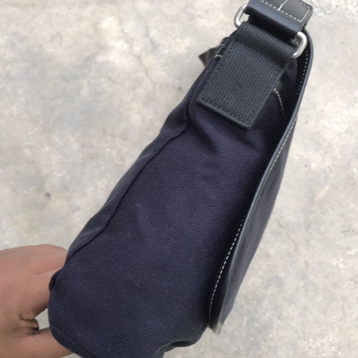 Designer × agnes b. Agnes B Archival Cotton Blend Messenger Bag Size ONE SIZE - 6 Thumbnail