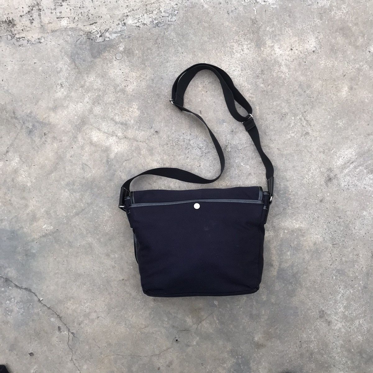 Designer × agnes b. Agnes B Archival Cotton Blend Messenger Bag Size ONE SIZE - 7 Thumbnail