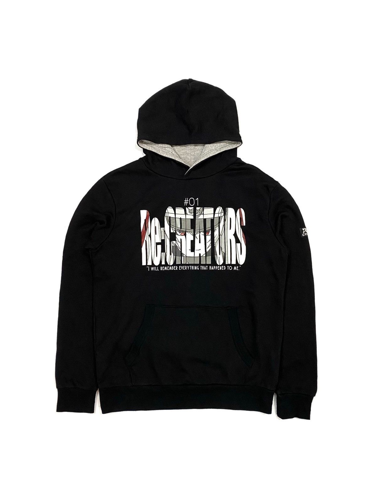 image of Anima x Cartoon Network Recreator 01 Anime Hoodies / Evangelion Akira Stussy in Black (Size Medium)