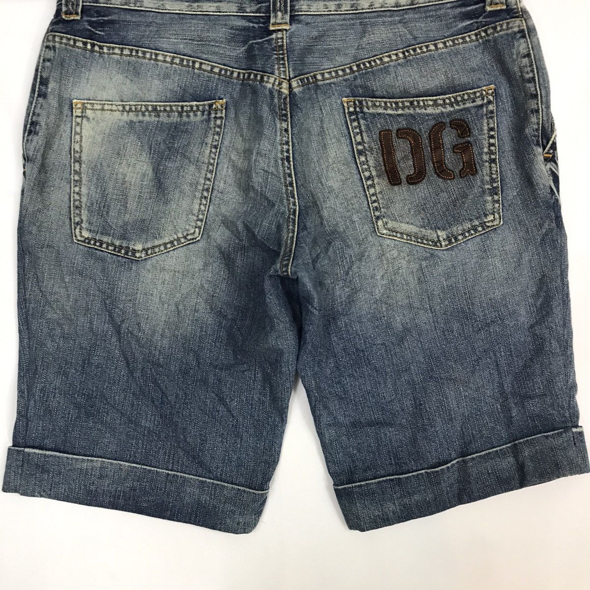 Vintage 💥 FINAL DROP💥 Dolce & Gabbana 16 CUBA Short Denim Size US 35 - 2 Thumbnail