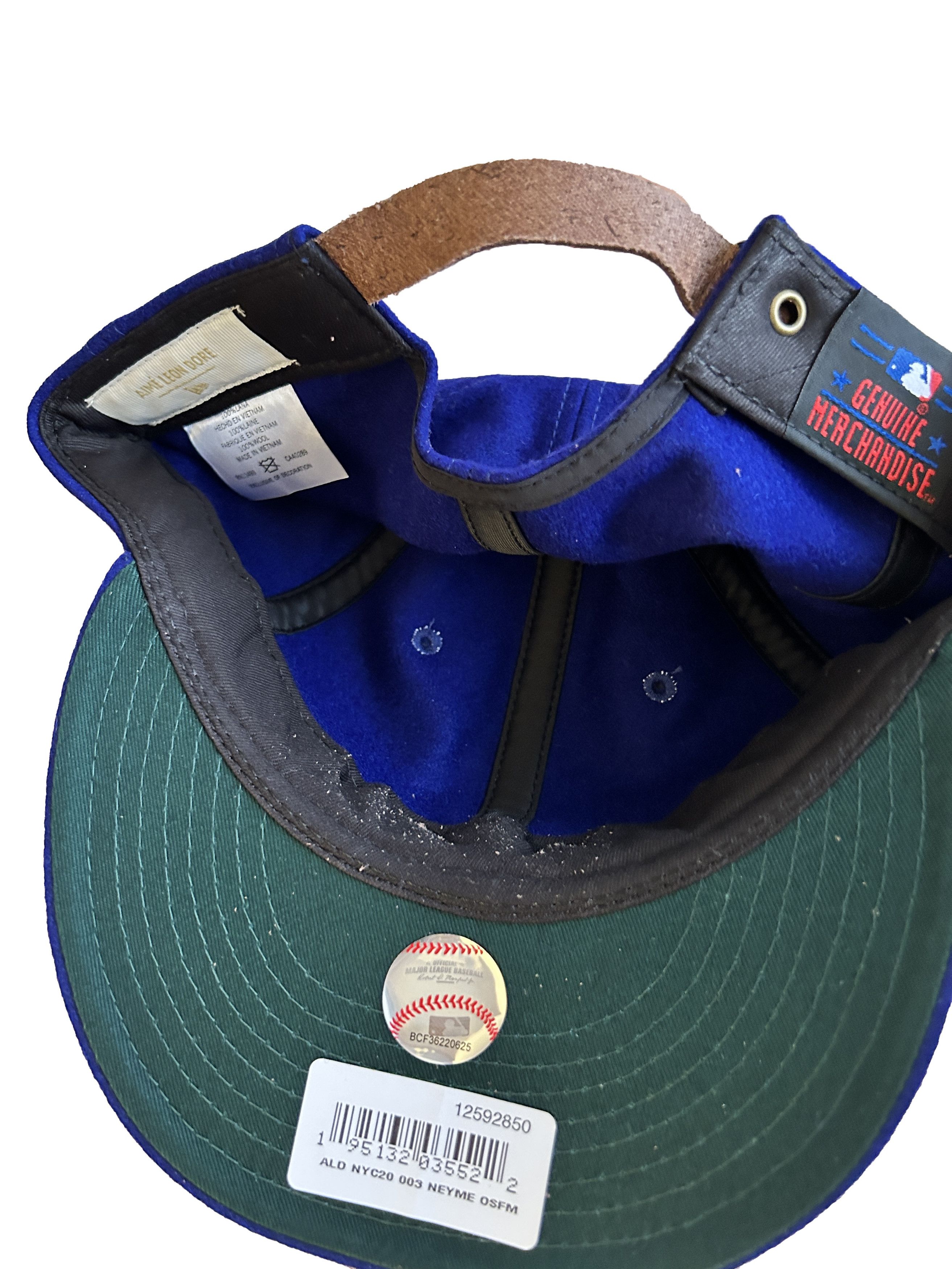 Aime Leon Dore New Era × Aime Leon Dore ALD / New Era Wool Mets Hat Blue Size ONE SIZE - 3 Thumbnail