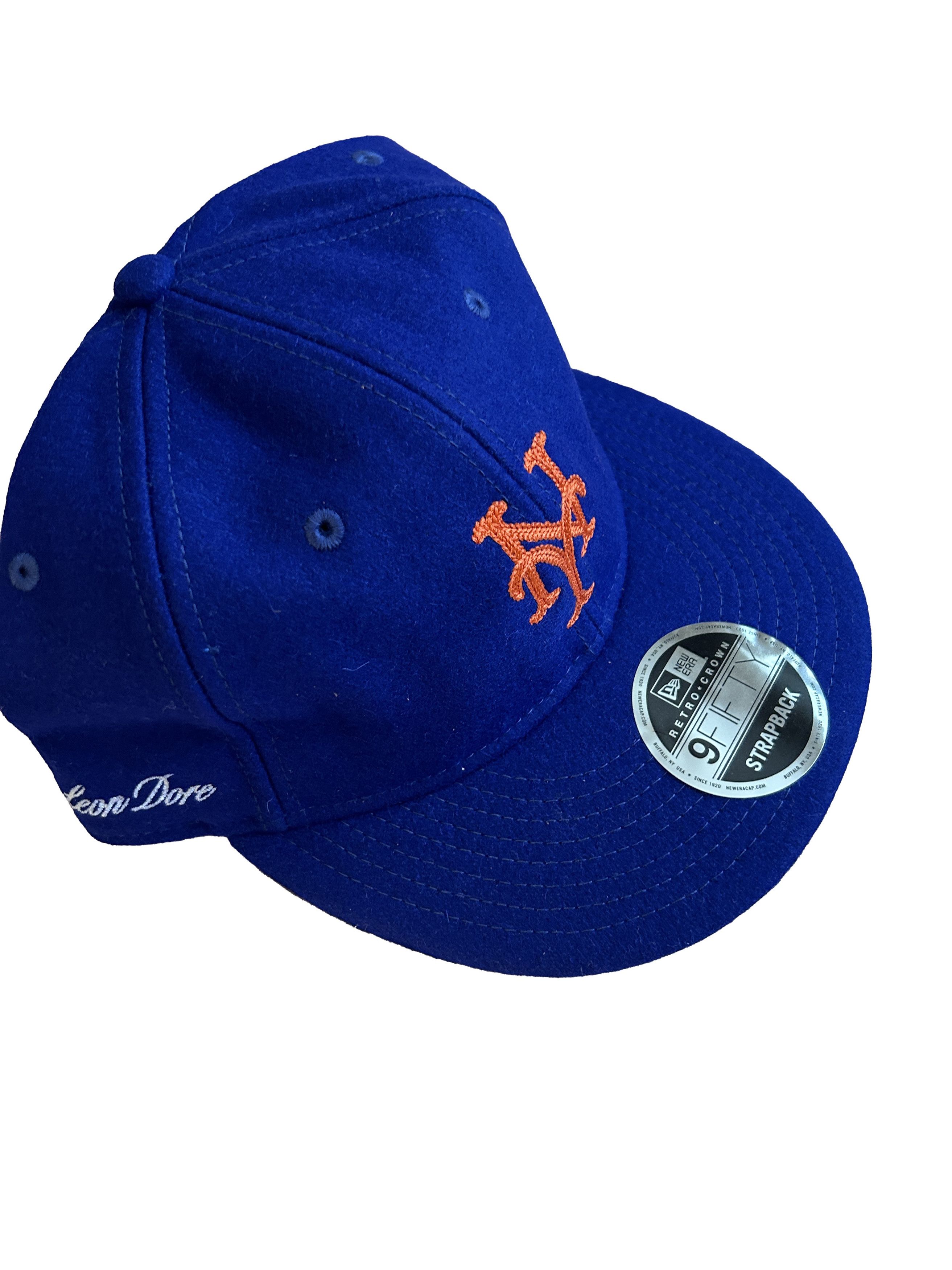 Aime Leon Dore New Era × Aime Leon Dore ALD / New Era Wool Mets Hat Blue Size ONE SIZE - 2 Thumbnail